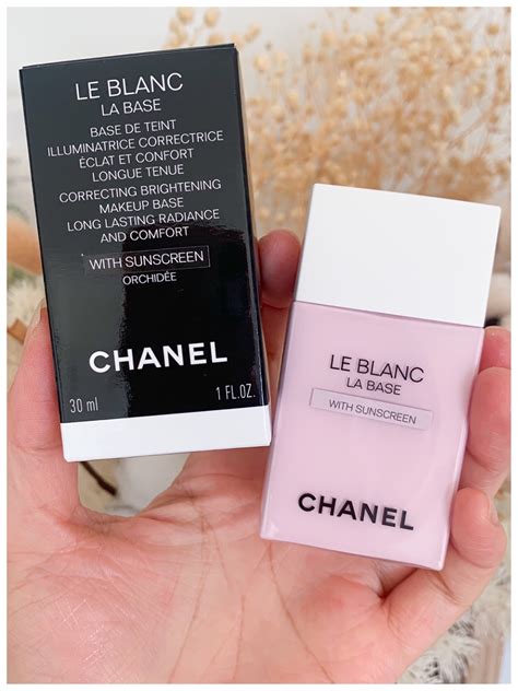 le blanc makeup base chanel|Chanel le blanc skincare.